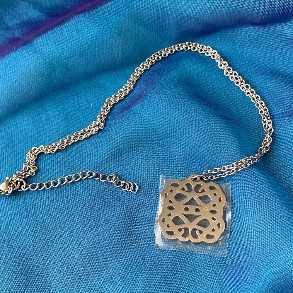 Stainless Steal Hemoglobin Necklace, Perfect Gift for STEM and Healthcare Folks